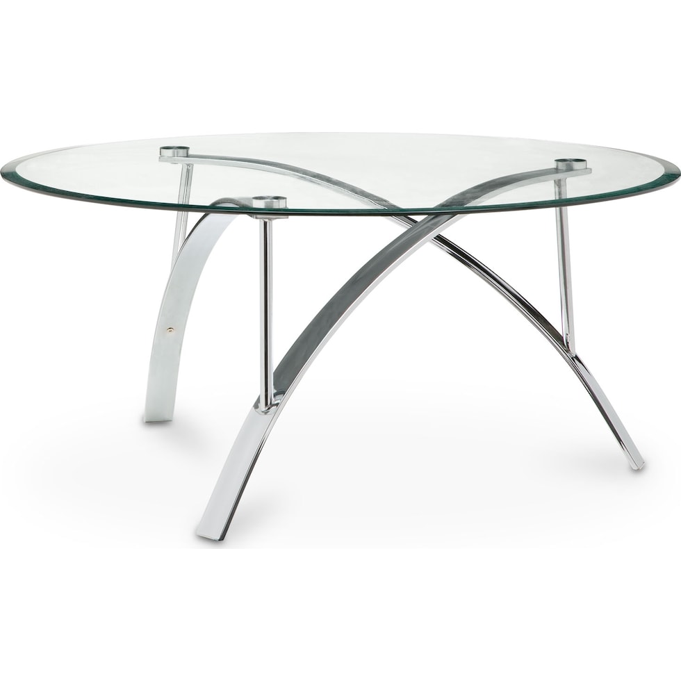 mako silver coffee table   