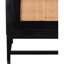 malcolm black nightstand   