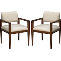 malcom neutral dining chair   