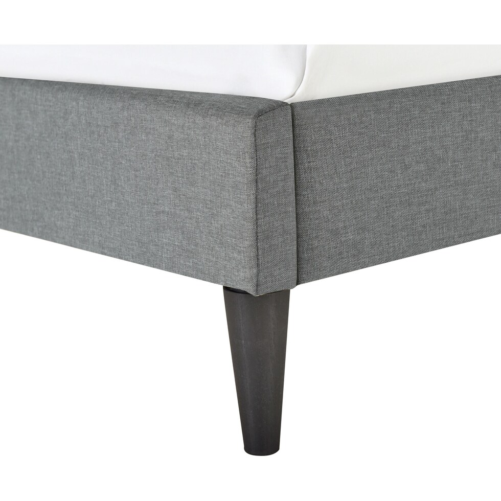 malia gray full bed   