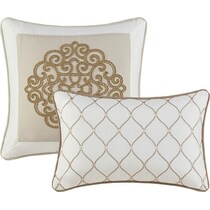 malia light brown california king bedding set   