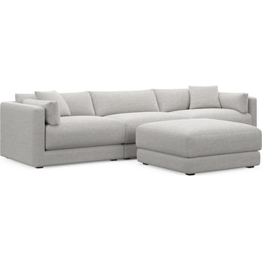 Malibu 3-Piece Sofa and Ottoman