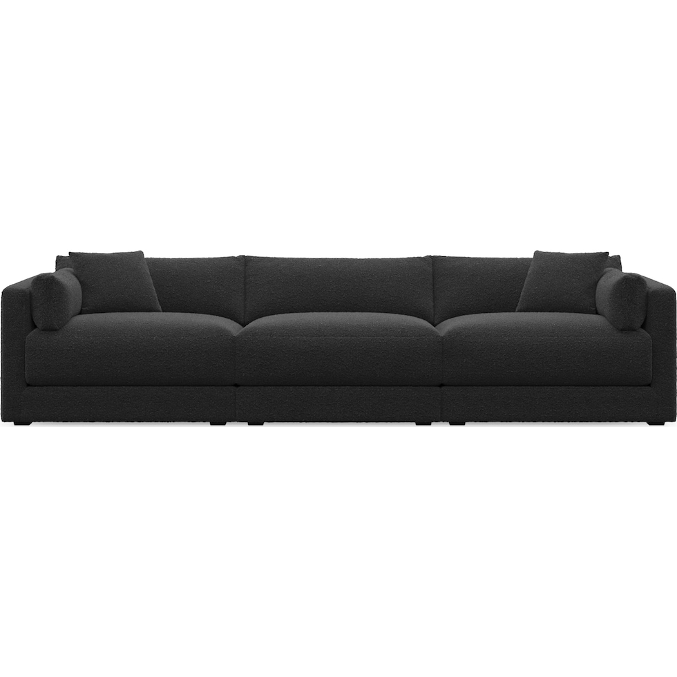 malibu black sofa   