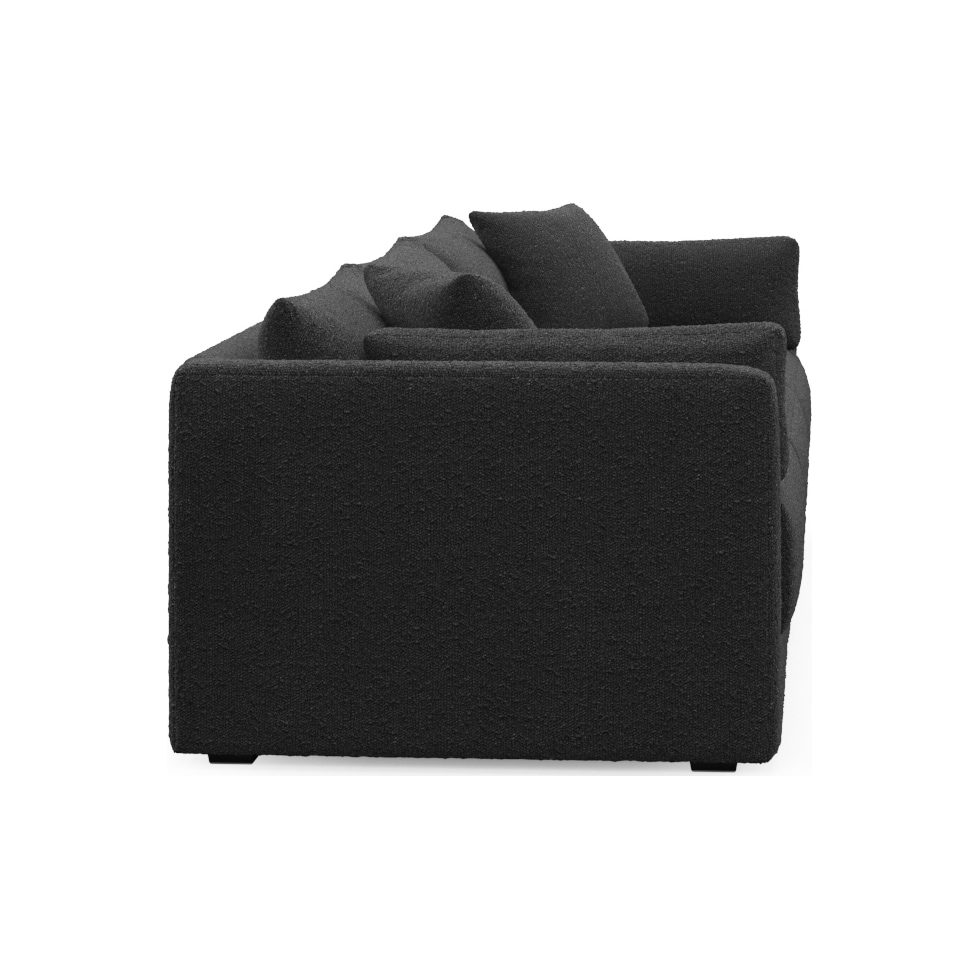malibu black sofa   