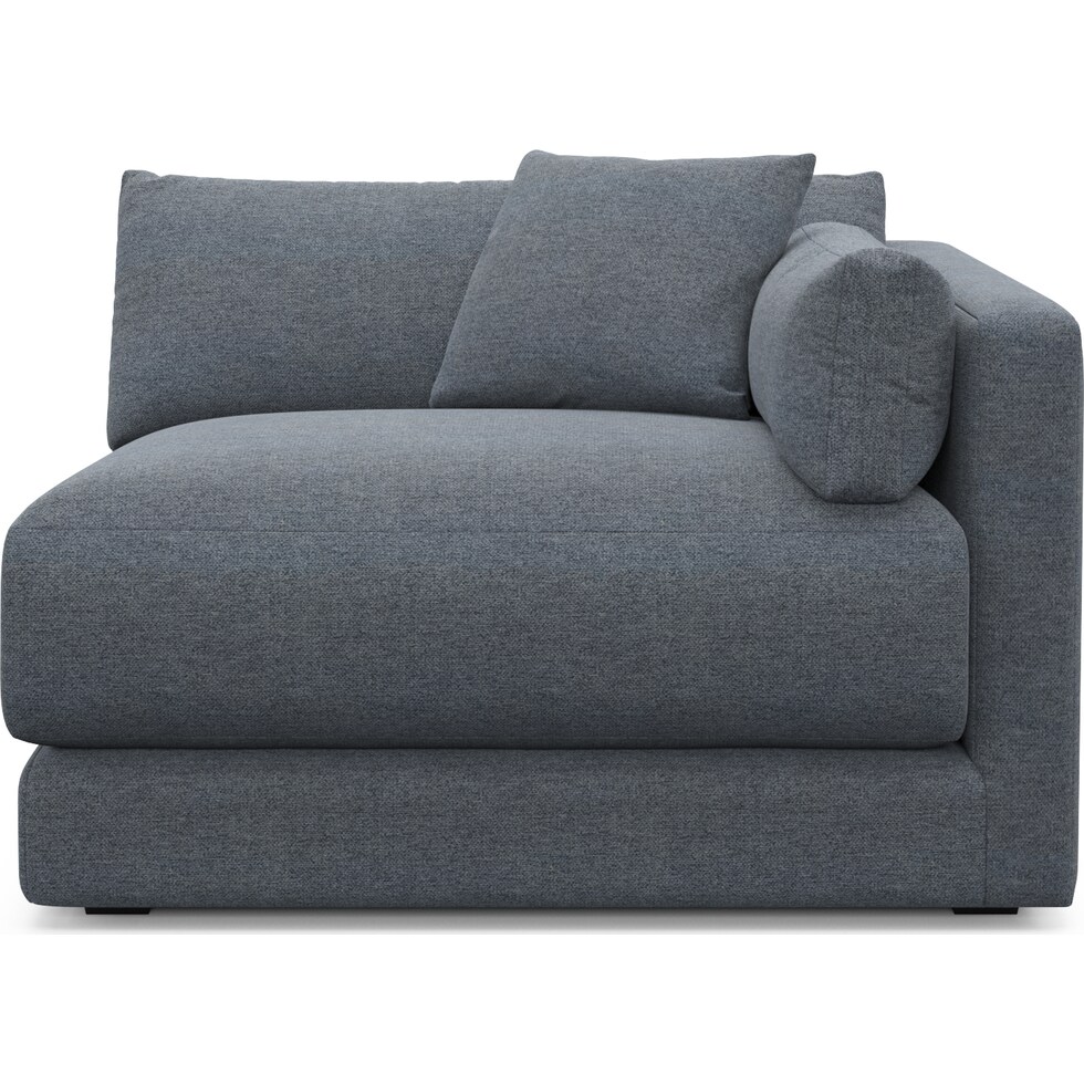 malibu blue right arm facing chair   