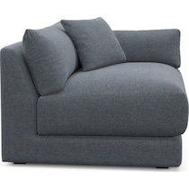 malibu blue right arm facing chair   