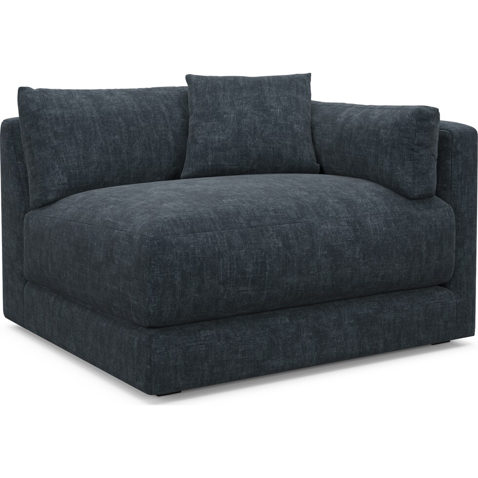malibu blue right arm facing chair   
