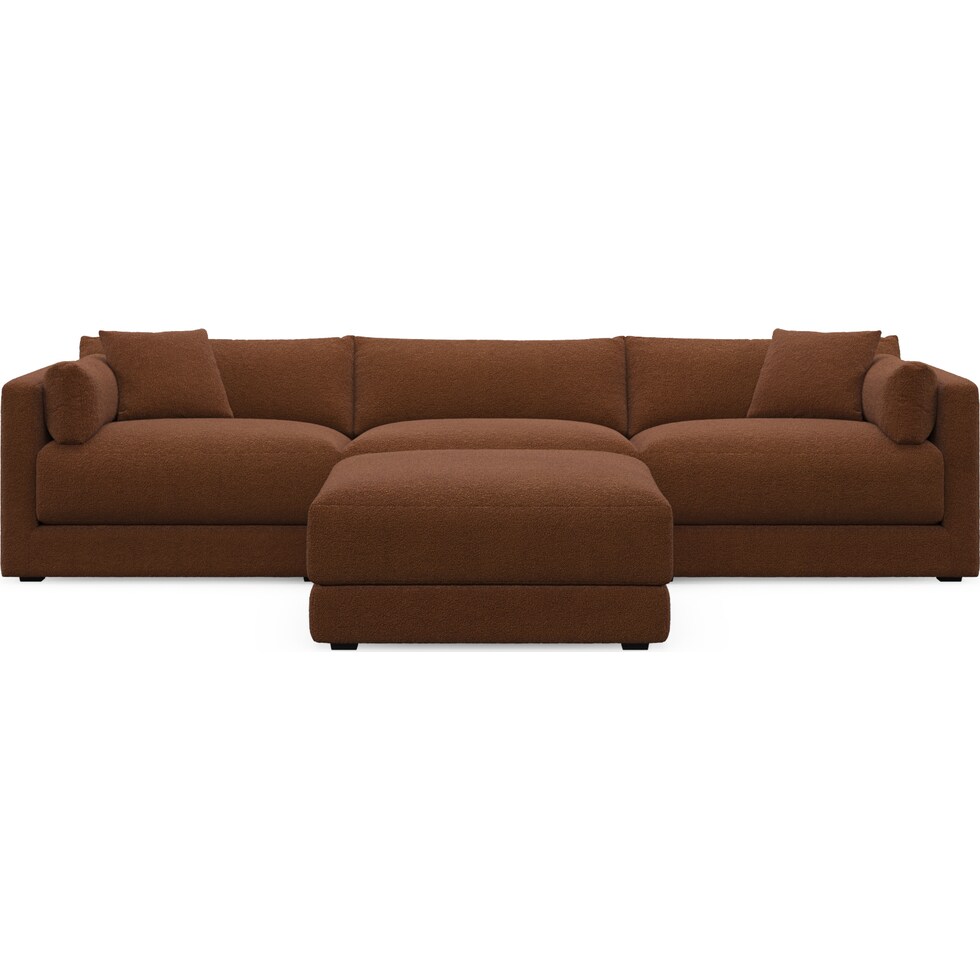 malibu dark brown  pc living room   