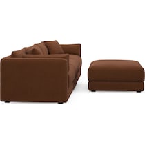 malibu dark brown  pc living room   