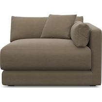 malibu dark brown right arm facing chair   