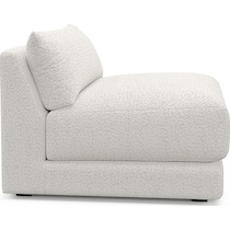 malibu gray armless chair   
