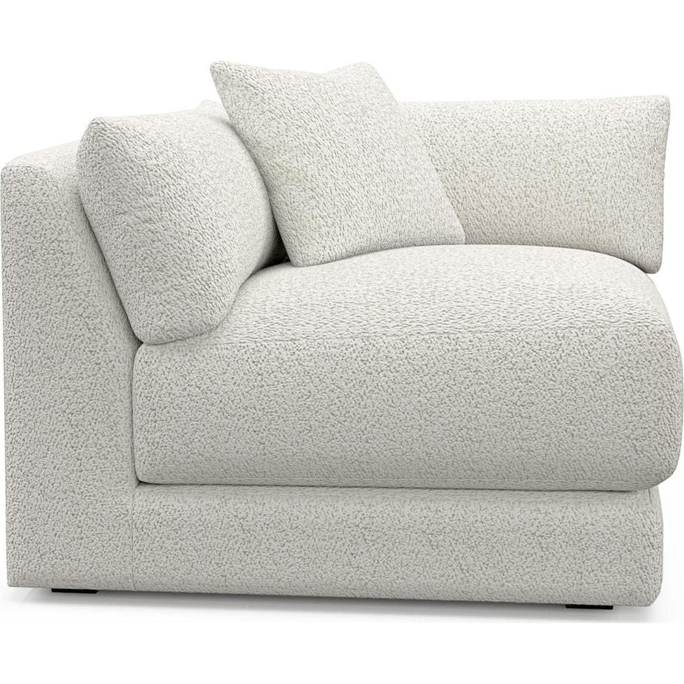 malibu gray corner chair   