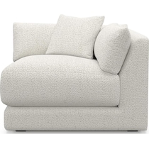 malibu gray corner chair   
