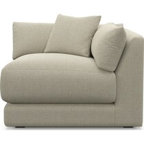 malibu gray corner chair   