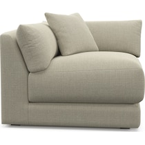 malibu gray corner chair   