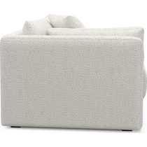 malibu gray left arm facing chair   