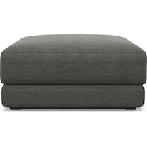 malibu gray ottoman   