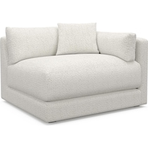 malibu gray right arm facing chair   