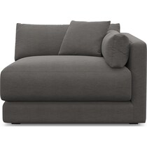 malibu gray right arm facing chair   