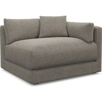 malibu gray right arm facing chair   