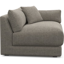 malibu gray right arm facing chair   