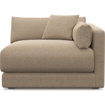 malibu gray right arm facing chair   