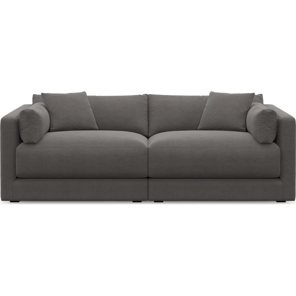 malibu gray sofa   