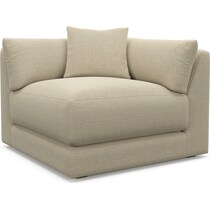 malibu light brown corner chair   