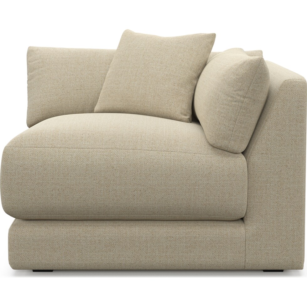 malibu light brown corner chair   