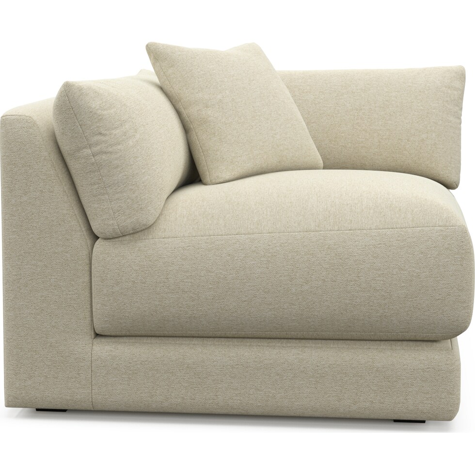 malibu light brown corner chair   