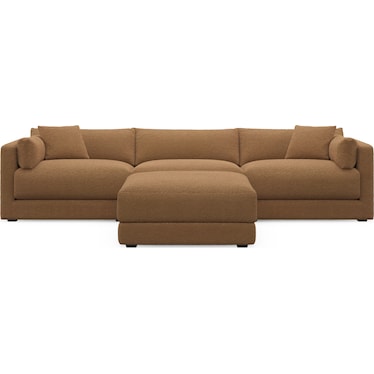 Malibu 3-Piece Sofa and Ottoman