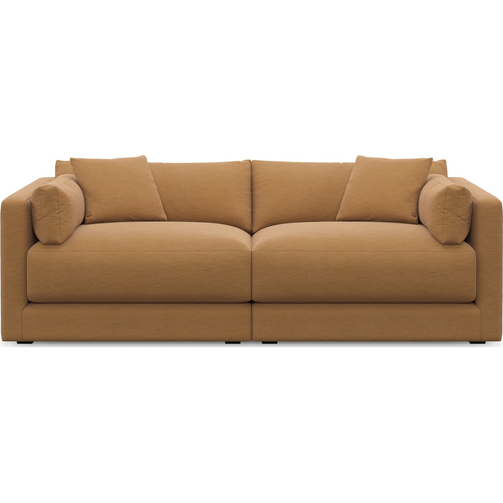 malibu light brown sofa   