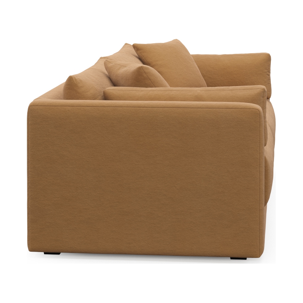 malibu light brown sofa   