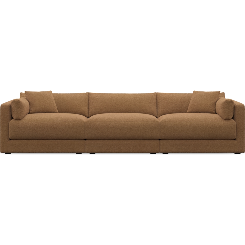 malibu light brown sofa   