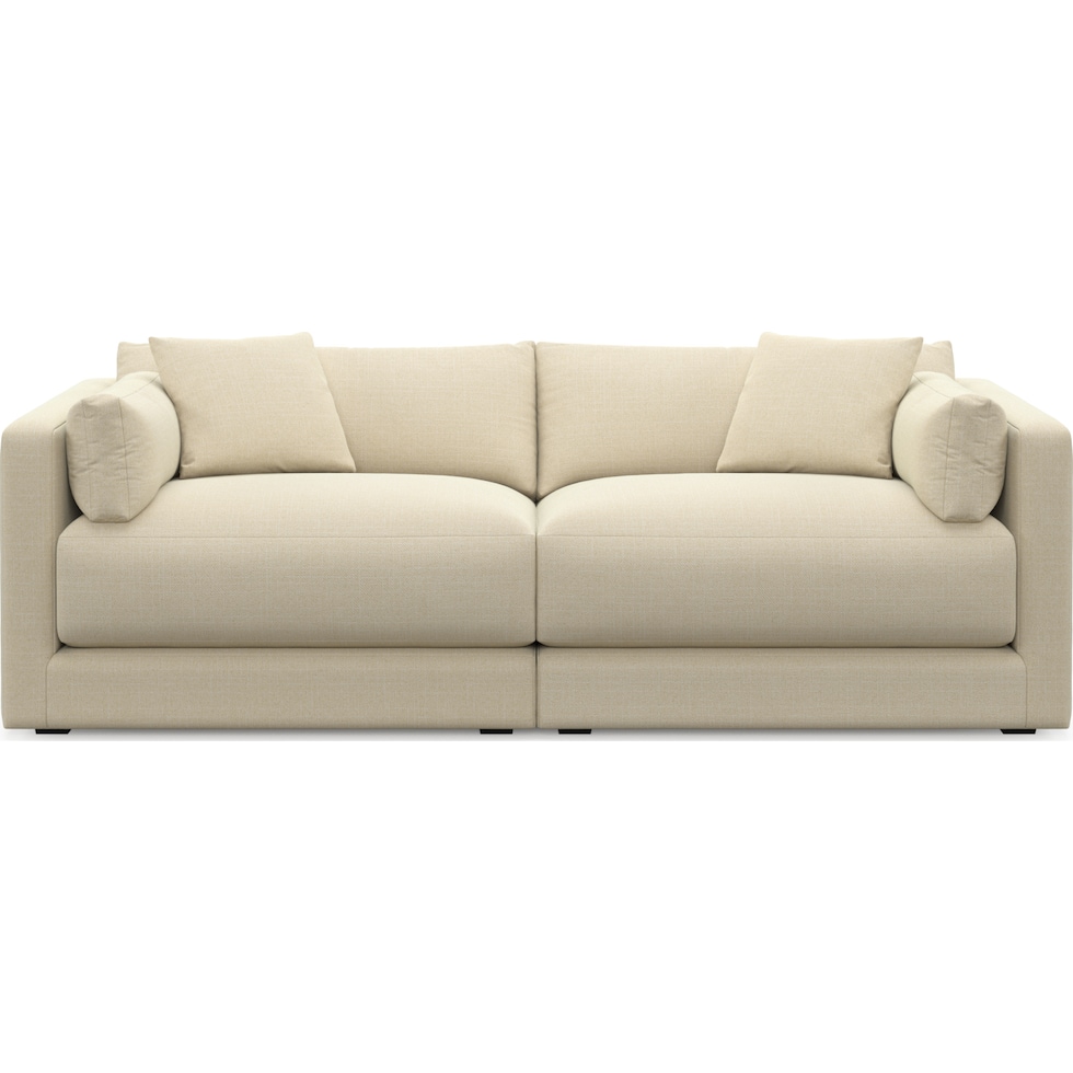 malibu light brown sofa   