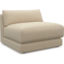 malibu neutral armless chair   