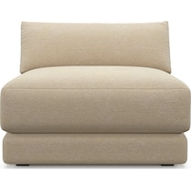 malibu neutral armless chair   
