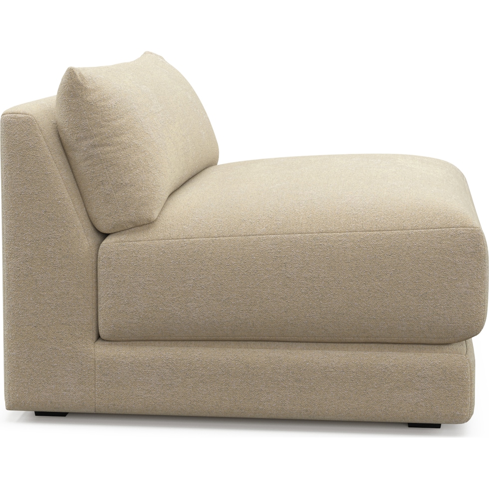 malibu neutral armless chair   
