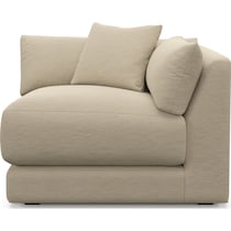 malibu neutral corner chair   