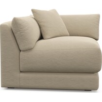 malibu neutral corner chair   