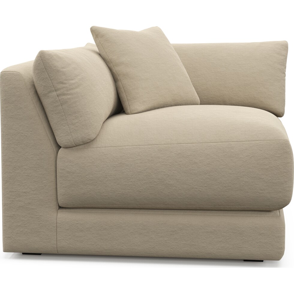 malibu neutral corner chair   