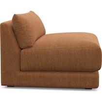 malibu orange armless chair   
