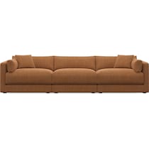 malibu orange sofa   