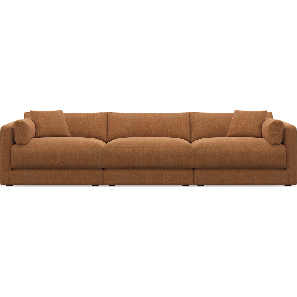 malibu orange sofa   