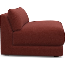 malibu red armless chair   