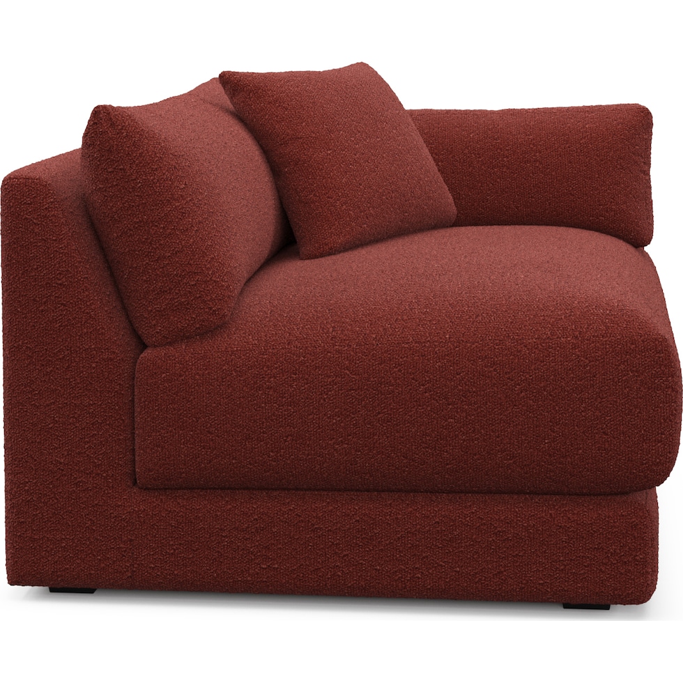 malibu red right arm facing chair   