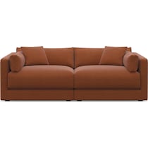malibu red sofa   