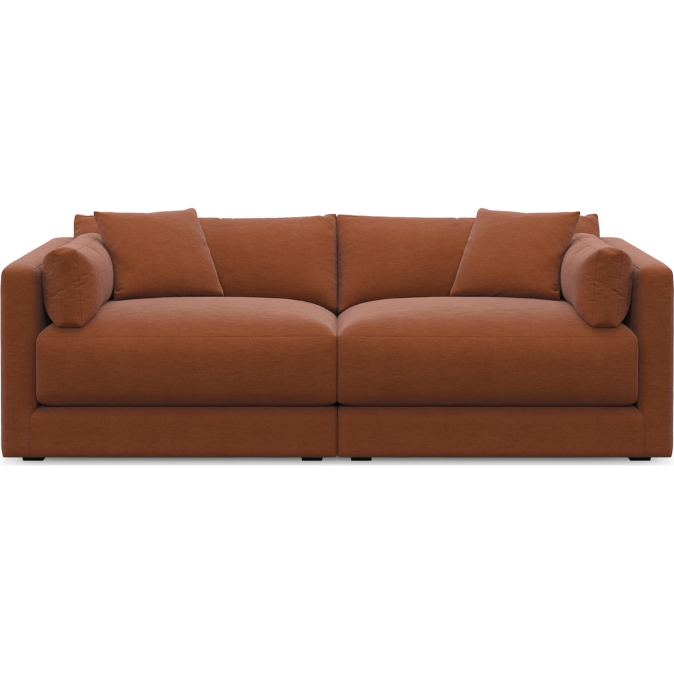 malibu red sofa   