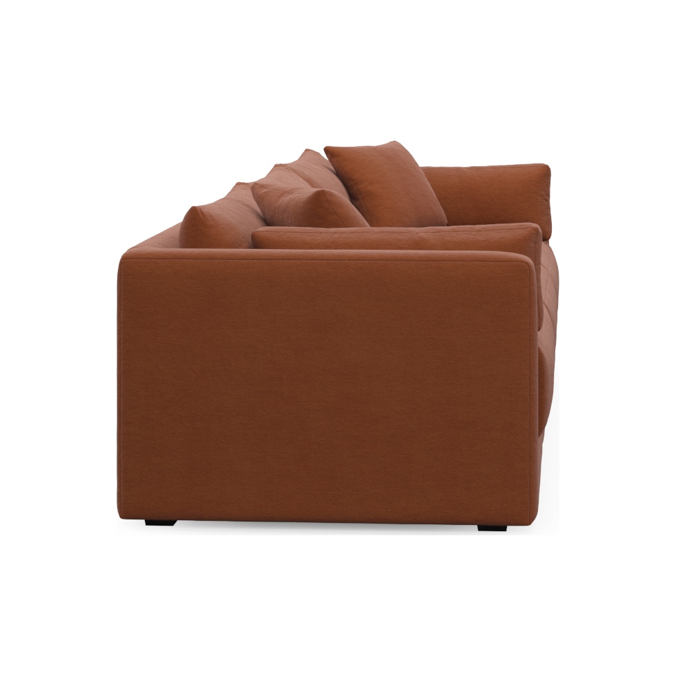 malibu red sofa   