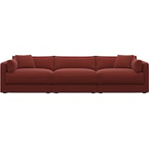 malibu red sofa   